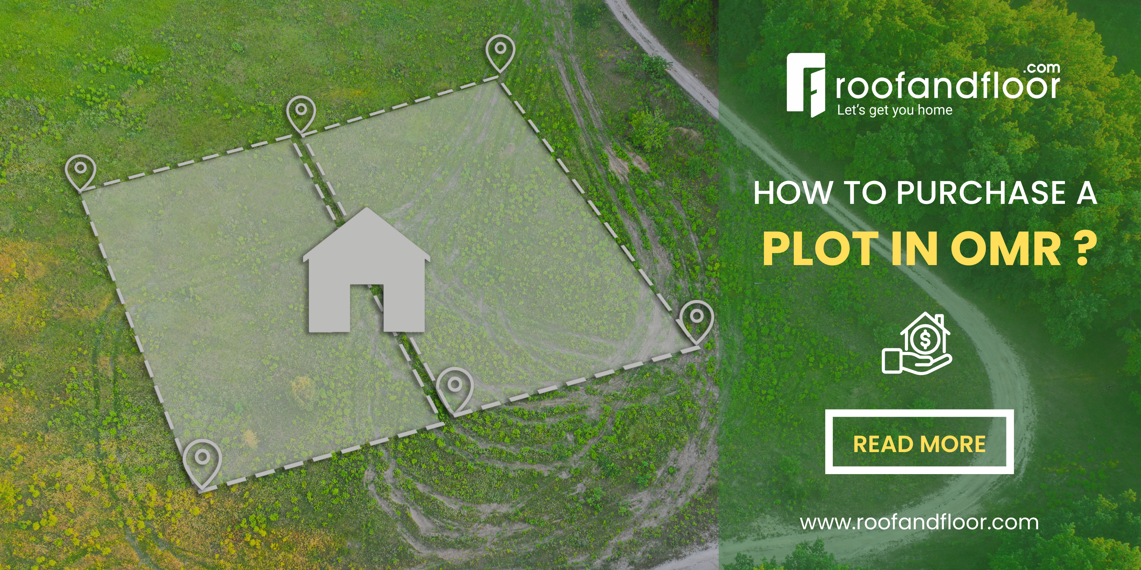 How to purchase a plot in OMR