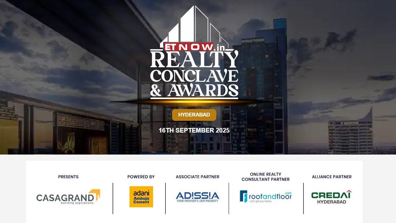 Roofandfloor Partners with ET Now Realty Conclave and Awards 2025 – South Edition