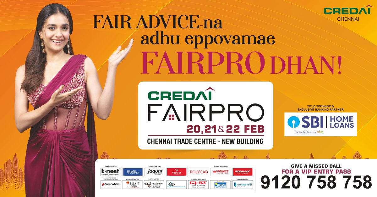 RoofandFloor Joins CREDAI FAIRPRO 2026 as Official Online Partner