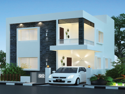 3, 4 BHK Villas for sale in Green Ridge, Kowkur