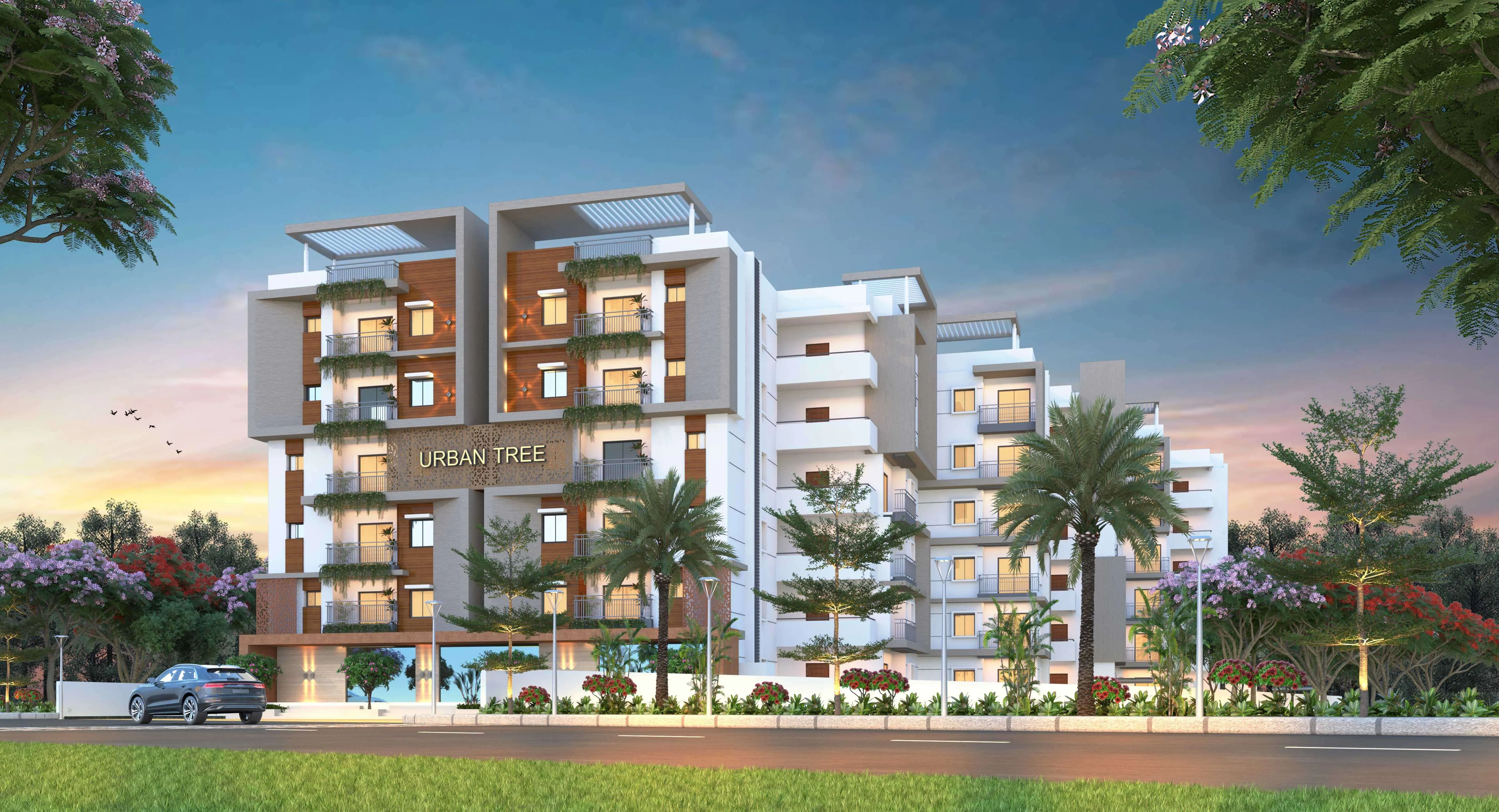 2 BHK Flats for sale in Urban Tree, Isnapur