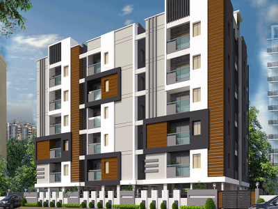 3 BHK Flats for sale in Jubilee Laxmi Nivas, LB Nagar