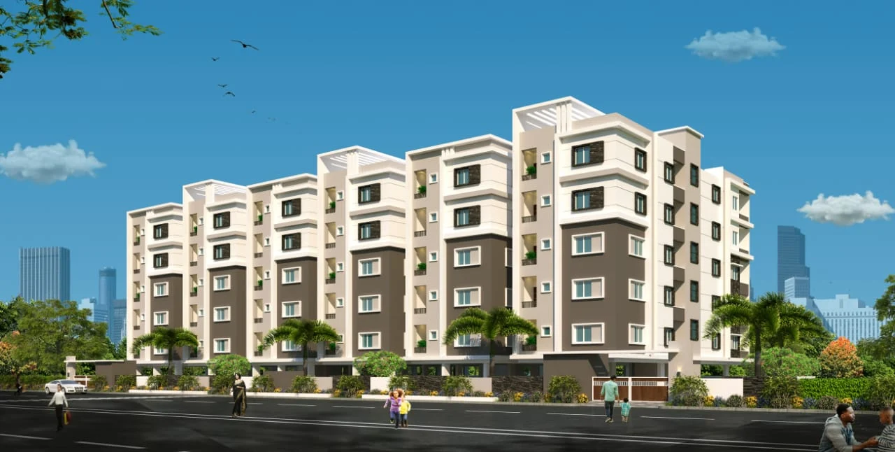 2 BHK Flats for sale in Sudhakars Lake View, Meerpet