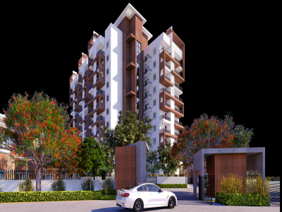 2, 3 BHK Flats for sale in SMR Vinay Heights, Bandlaguda Jagir