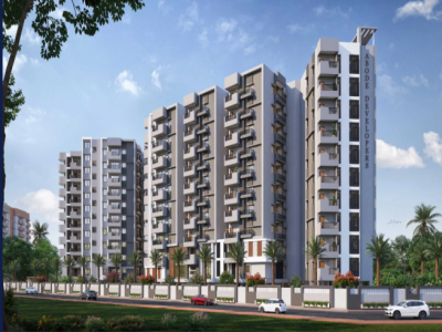 2, 3 BHK Flats for sale in MJ Lakeview Heights, Ameenpur