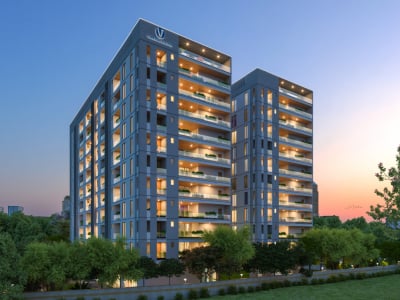 4 BHK Flats for sale in Vamsiram Jyothi Valencia, Banjara Hills