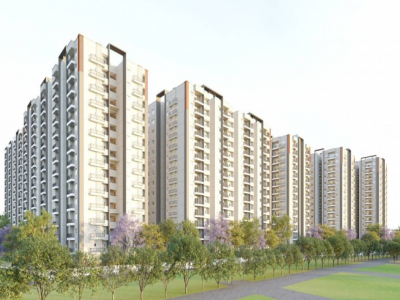 3 BHK Flats for sale in Cornerstone, Puppalaguda