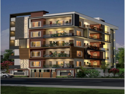 3 BHK Flats for sale in Amara Residency, Kasturi Nagar
