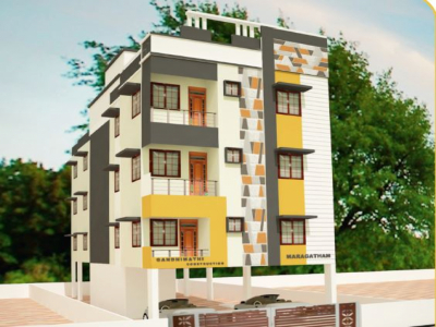 2 BHK Flats for sale in Maragatham, Alandur