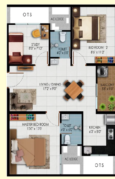 Urbanrise Revolution One - 1,2 & 3 BHK Apartments in Padur, Chennai