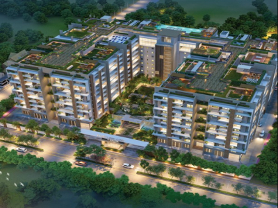 3, 4 BHK Flats for sale in Fortune One, Banjara Hills