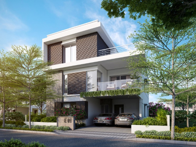 4 BHK Villas for sale in Hallmark County, Osman Nagar