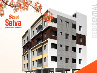 2, 3 BHK Flats for sale in Sai Selva, Semmencherry