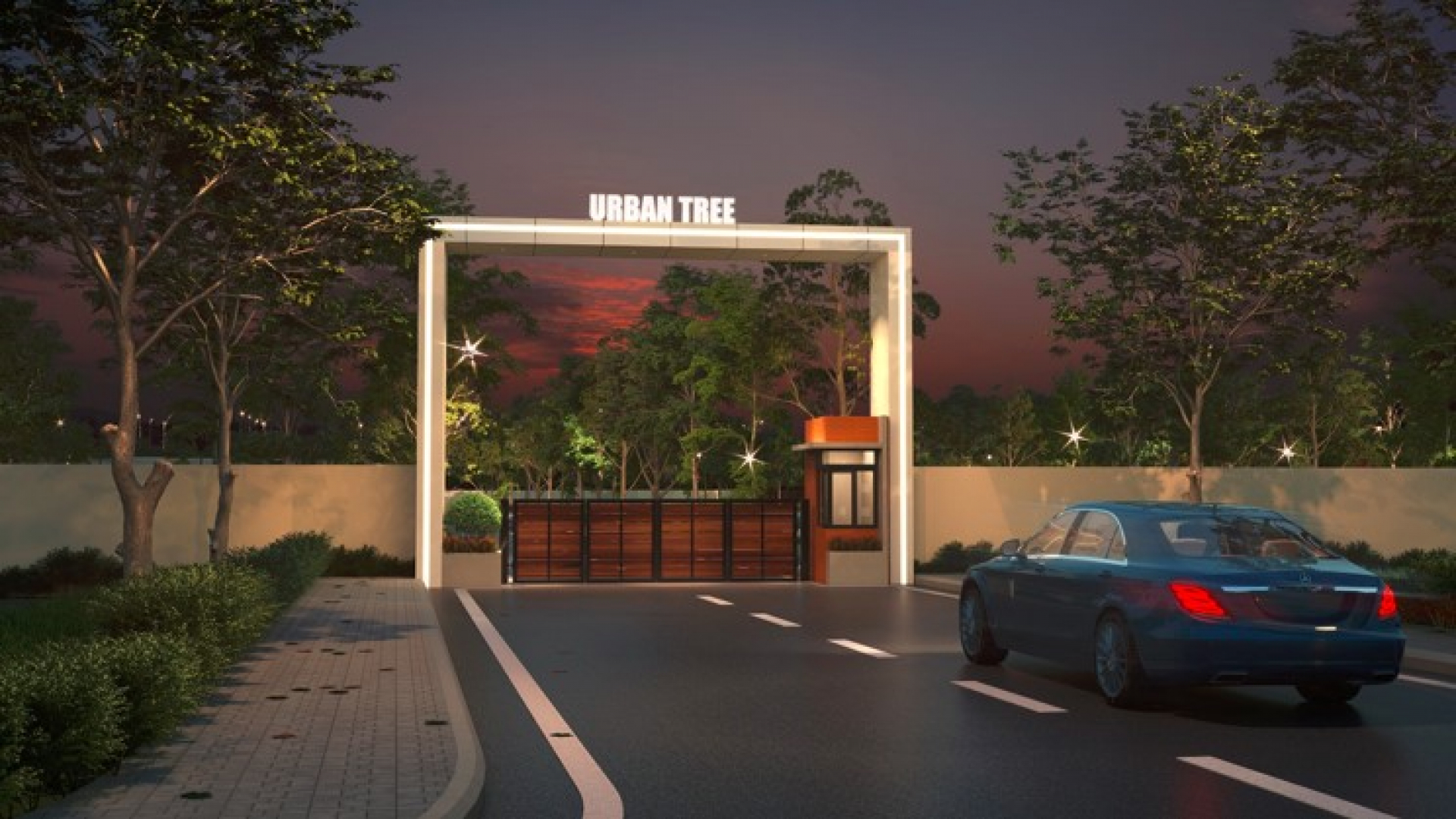 Urban Tree Crystal Crown