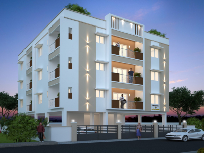 2 BHK Flats for sale in Klassik, Thoraipakkam