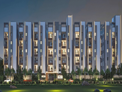3 BHK Flats for sale in Levonor North East, Attapur