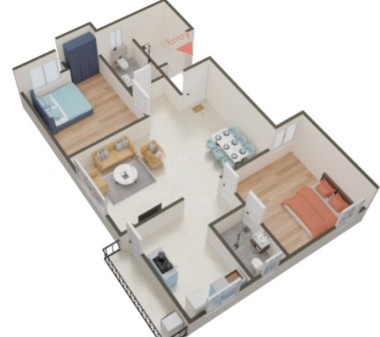 Fortune springs - 2 & 3 BHK Apartments in Pammal, Chennai