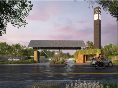 Plots for sale in The Secret Lake, Devanahalli