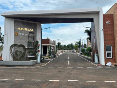 Plots for sale in Adissia Oneworld, Kalapatti