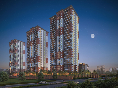 3 BHK Flats for sale in Aria, Nagole