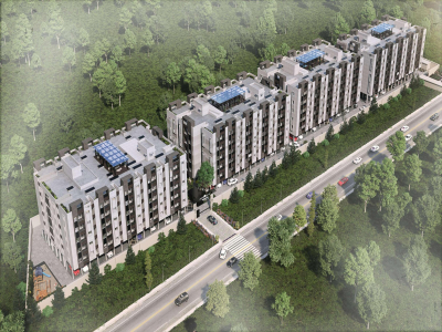 1, 2, 3 BHK Flats for sale in Jagannaath Vedaanta, Peelamedu
