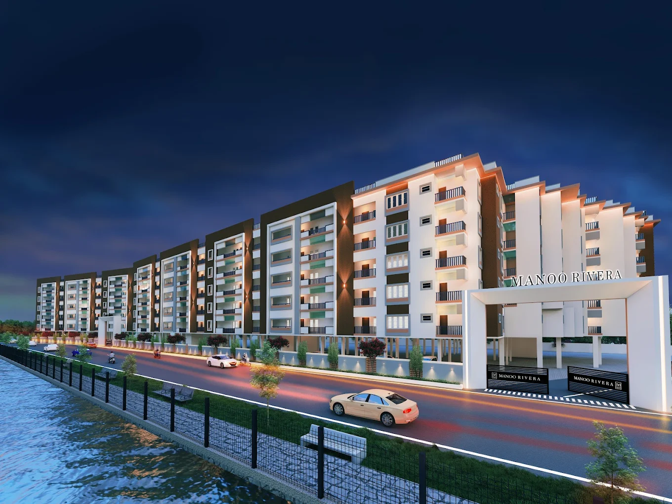 1, 2, 3 BHK Flats for sale in Manoo Rivera, Tiruchirappalli Contonment