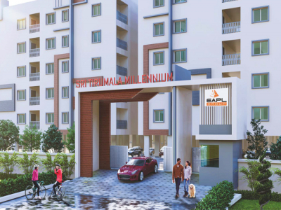 2, 3 BHK Flats for sale in Engineers Sri Tirumala Millennium Phase, Mallapur