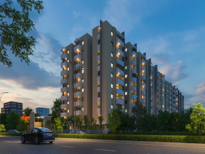 2 BHK Flats for sale in Qualitas Nestilo, Osman Nagar
