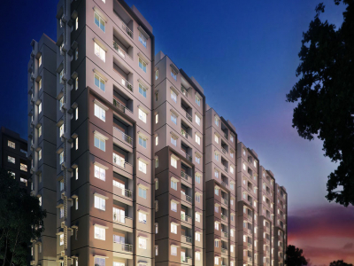 2, 3 BHK Flats for sale in Provident Kenworth, Rajendra Nagar