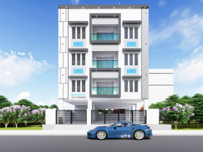 2, 3 BHK Flats for sale in Rohaan Lily Garden, Perumbakkam