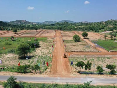 Plots for sale in Vardhan Green Hills, Srisailam Highway