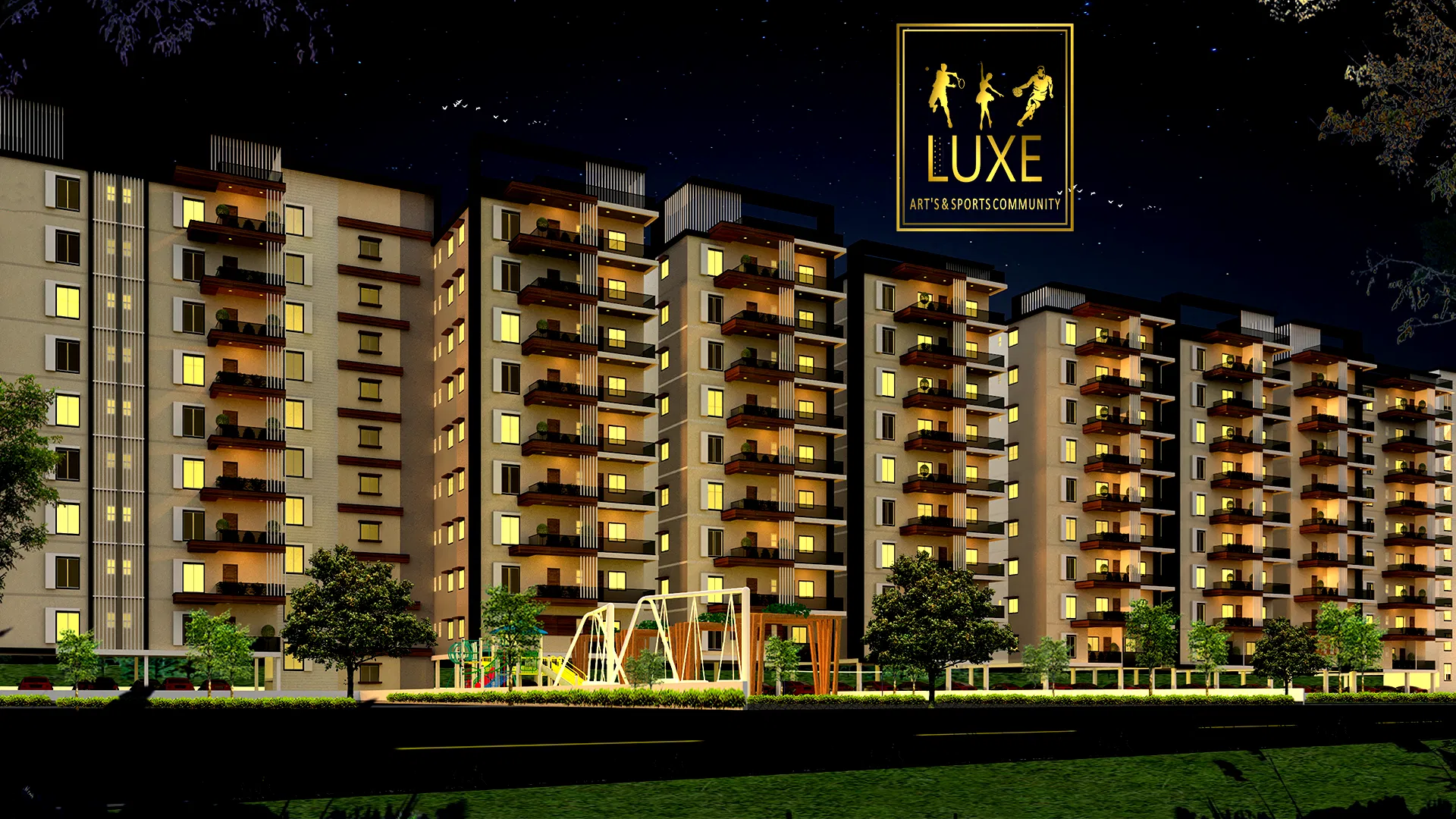 2, 3 BHK Flats for sale in Luxe, Krishna Reddy Pet