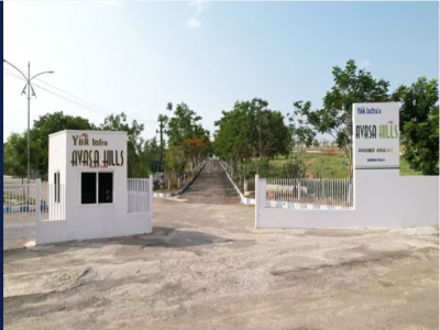 Plots for sale in YBR Avasa, Adibatla