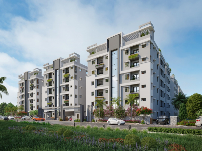 2, 3 BHK Flats for sale in Abode MJ Lakeview, Ameenpur