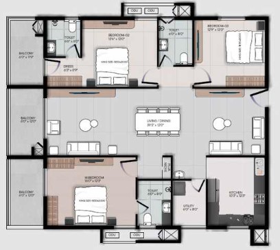 Dev Signature One Dev Signature One - 3 & 4 BHK Apartments in Shamshabad, Hyderabad