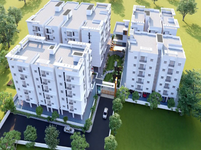 2, 3 BHK Flats for sale in Vilaasam, Ameenpur