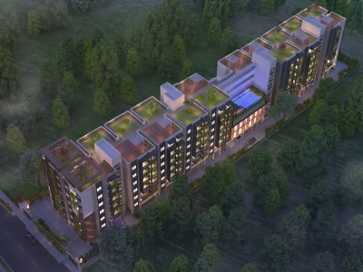 2 BHK Flats for sale in Aditi North Star, Kogilu