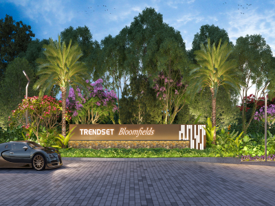 Plots for sale in Trendset Bloomfields, Rudraram