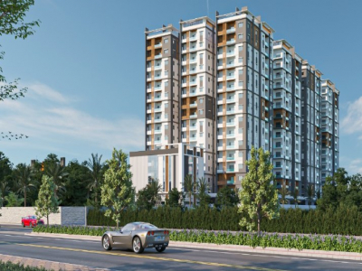 2, 3, 4 BHK Flats for sale in Aurum, Pragathi Nagar