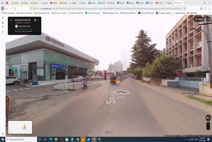 Commercial Land for sale in Sivananda Colony