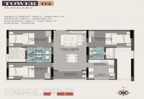 3 BHK Flats for sale in Ashok Nagar