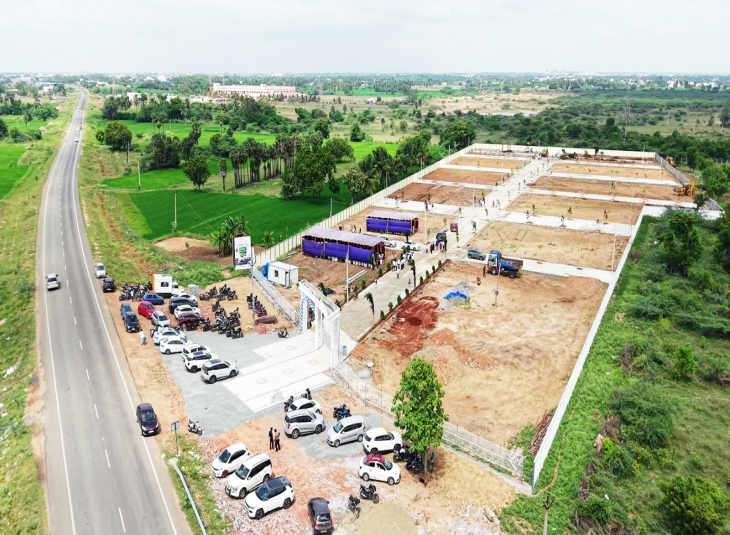 Commercial Land for sale in Panjappur