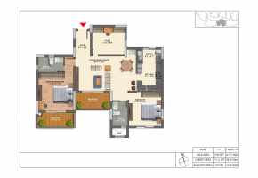 2 BHK Flats for sale in Whitefield