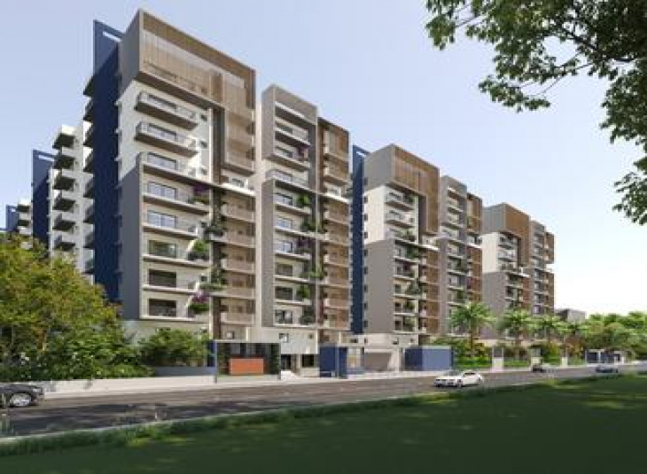 1250 Sq.Ft, 2 BHK Flats for sale in Bowrampet