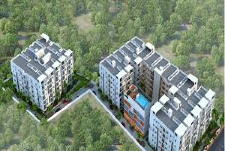 1765 Sq.Ft, 3 BHK Flats for sale in Mokila