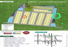 1200 Sq.Ft Plot for sale in Hosur Road