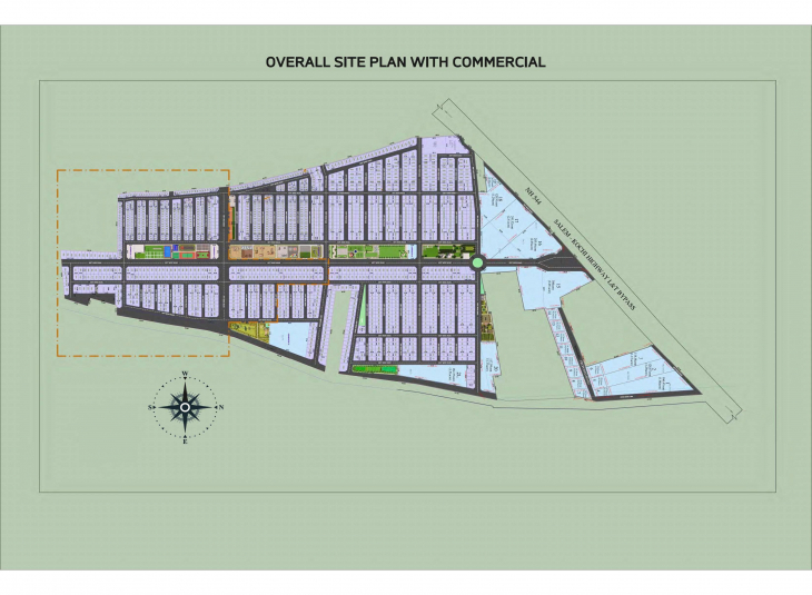8 Cents Plot for sale in L and T Bypass Road