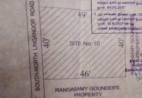 1900 Sq.Ft Plot for sale in Vadavalli